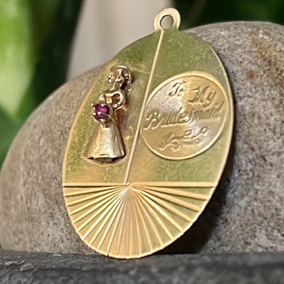 14k gold charm or pendant - Picture 4 of 5